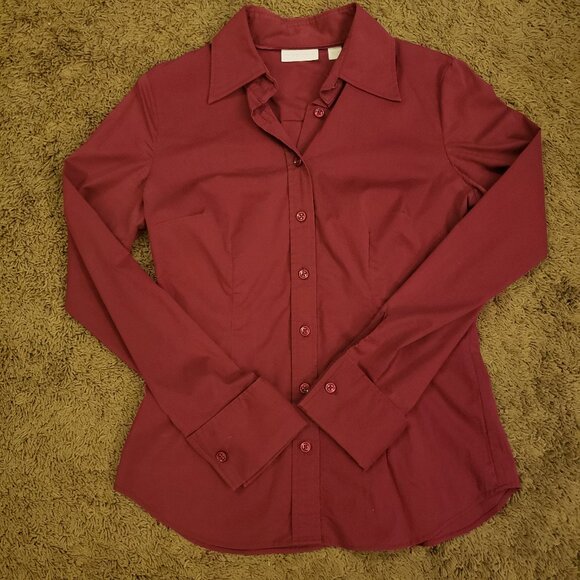 New York & Company Tops - New York & Company Long Sleeve Button Down Shirt